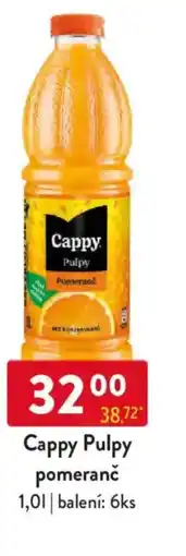 Qanto Cappy Pulpy pomeranč nabídka