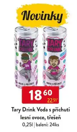 Qanto Tary Drink Voda s příchutí lesní ovoce, třešeň nabídka