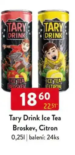 Qanto Tary Drink Ice Tea Broskev, Citron nabídka