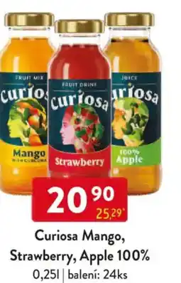 Qanto Curiosa Mango, Strawberry, Apple 100% nabídka