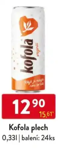 Qanto Kofola plech nabídka