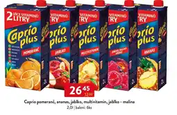 Qanto Caprio pomeranč, ananas, jablko, multivitamin, jablko - malina nabídka