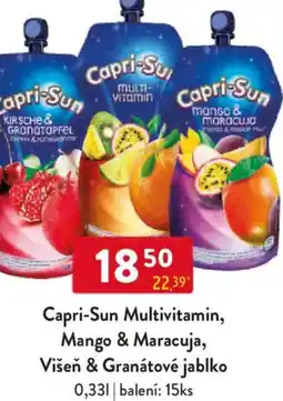 Qanto Capri-Sun Multivitamin, Mango & Maracuja, Višeň & Granátové jablko nabídka