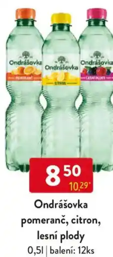 Qanto Ondrášovka pomeranč, citron, lesní plody nabídka