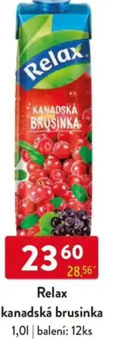 Qanto Relax kanadská brusinka nabídka