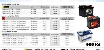 Auto Kelly Autobaterie varta 52 ah nabídka