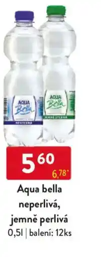 Qanto Aqua bella neperlivá, jemně perlivá nabídka