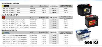 Auto Kelly Autobaterie varta 44 ah nabídka