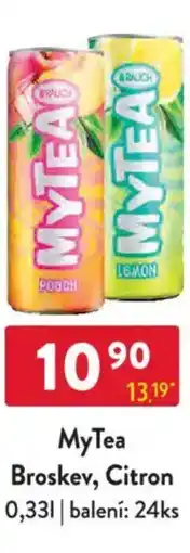 Qanto MyTea Broskev, Citron nabídka