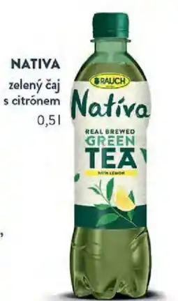 Qanto NATIVA zelený čaj s citrónem nabídka