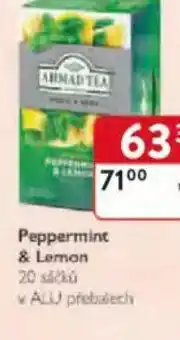 Qanto Peppermint & Lemon nabídka