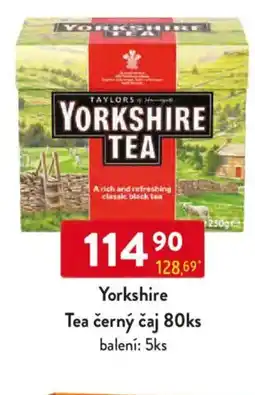 Qanto Yorkshire Tea černý čaj nabídka