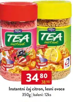 Qanto Instantní čaj citron, lesní ovoce nabídka