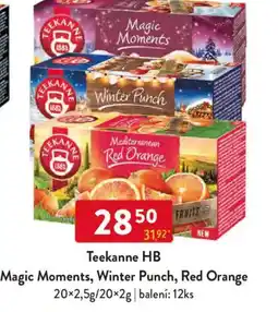 Qanto Teekanne HB Magic Moments, Winter Punch, Red Orange nabídka