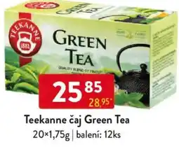 Qanto Teekanne čaj Green Tea nabídka