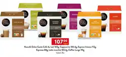 Qanto Nescafé Dolce Gusto Café Au Lait Cappuccino Espreso Intenso Espresso 88g, Latte macchia Caffee Lungo nabídka