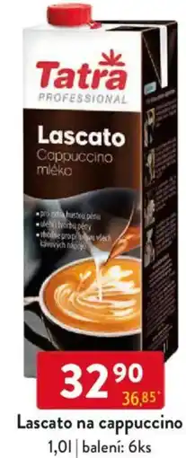 Qanto Lascato na cappuccino nabídka