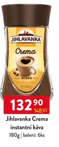 Qanto Jihlavanka Crema instantní káva nabídka