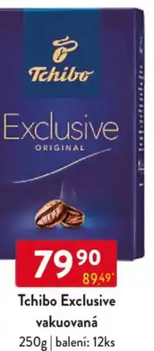 Qanto Tchibo Exclusive vakuovaná nabídka