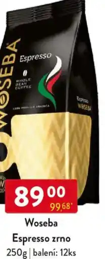 Qanto Woseba Espresso zrno nabídka