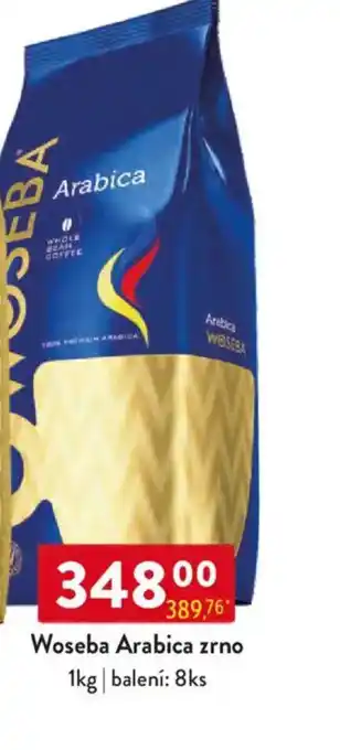 Qanto Woseba Arabica zrno nabídka