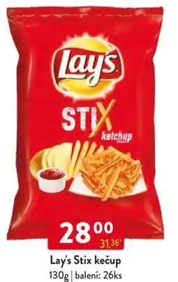 Qanto Lay's Stix kečup nabídka