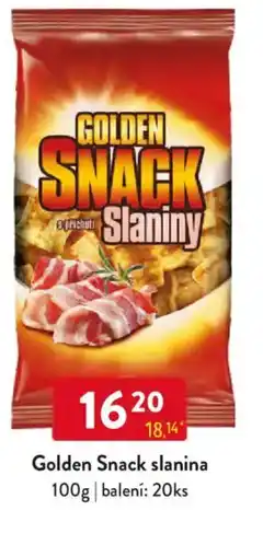 Qanto Golden Snack slanina nabídka