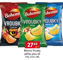 Qanto Bohemia Vroubky pálivky, pizza, sůl nabídka