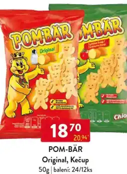 Qanto POM-BÄR Original, Kečup nabídka