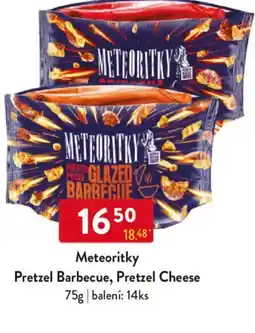 Qanto Meteoritky Pretzel Barbecue, Pretzel Cheese nabídka