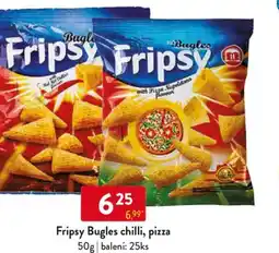 Qanto Fripsy Bugles chilli, pizza nabídka