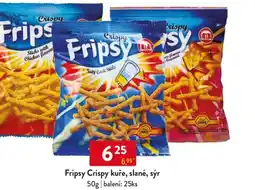 Qanto Fripsy Crispy kuře, slané, sýr nabídka