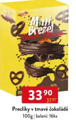 Qanto Preclíky v tmavé čokoládě nabídka