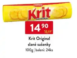 Qanto Krit Original slané sušenky nabídka