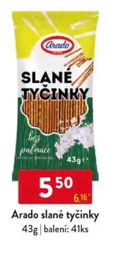 Qanto Arado slané tyčinky nabídka
