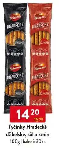 Qanto Tyčinky Hradecké dǎbelské, sůl a kmín nabídka