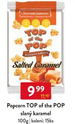 Qanto Popcorn TOP of the POP slaný karamel nabídka