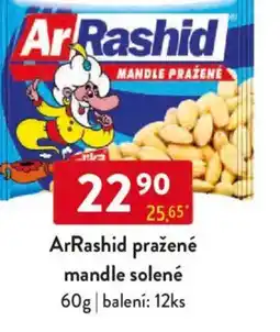 Qanto ArRashid pražené mandle solené nabídka