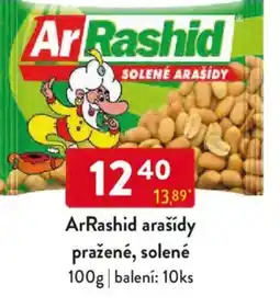Qanto ArRashid arašídy pražené, solené nabídka
