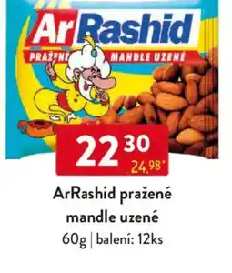 Qanto ArRashid pražené mandle uzené nabídka