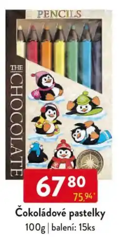 Qanto Čokoládové pastelky nabídka