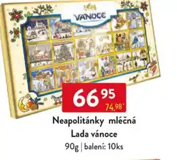 Qanto Neapolitánky mléčná Lada vánoce nabídka