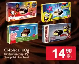 Qanto Čokoláda nabídka