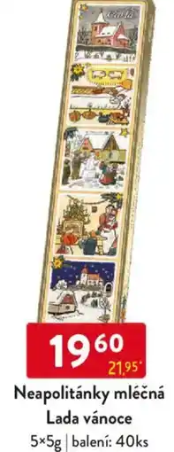 Qanto Neapolitánky mléčná Lada vánoce nabídka
