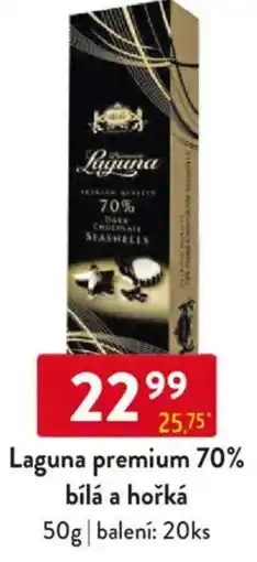 Qanto Laguna premium 70% bílá a hořká nabídka