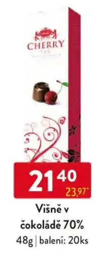 Qanto Višně v čokoládě 70% nabídka