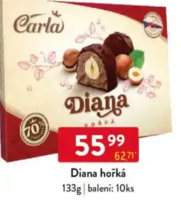 Qanto Diana hořká nabídka