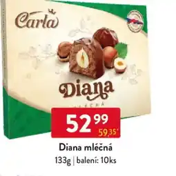 Qanto Diana mléčná nabídka