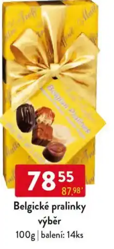 Qanto Belgické pralinky výběr nabídka