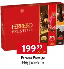 Qanto Ferrero Prestige nabídka